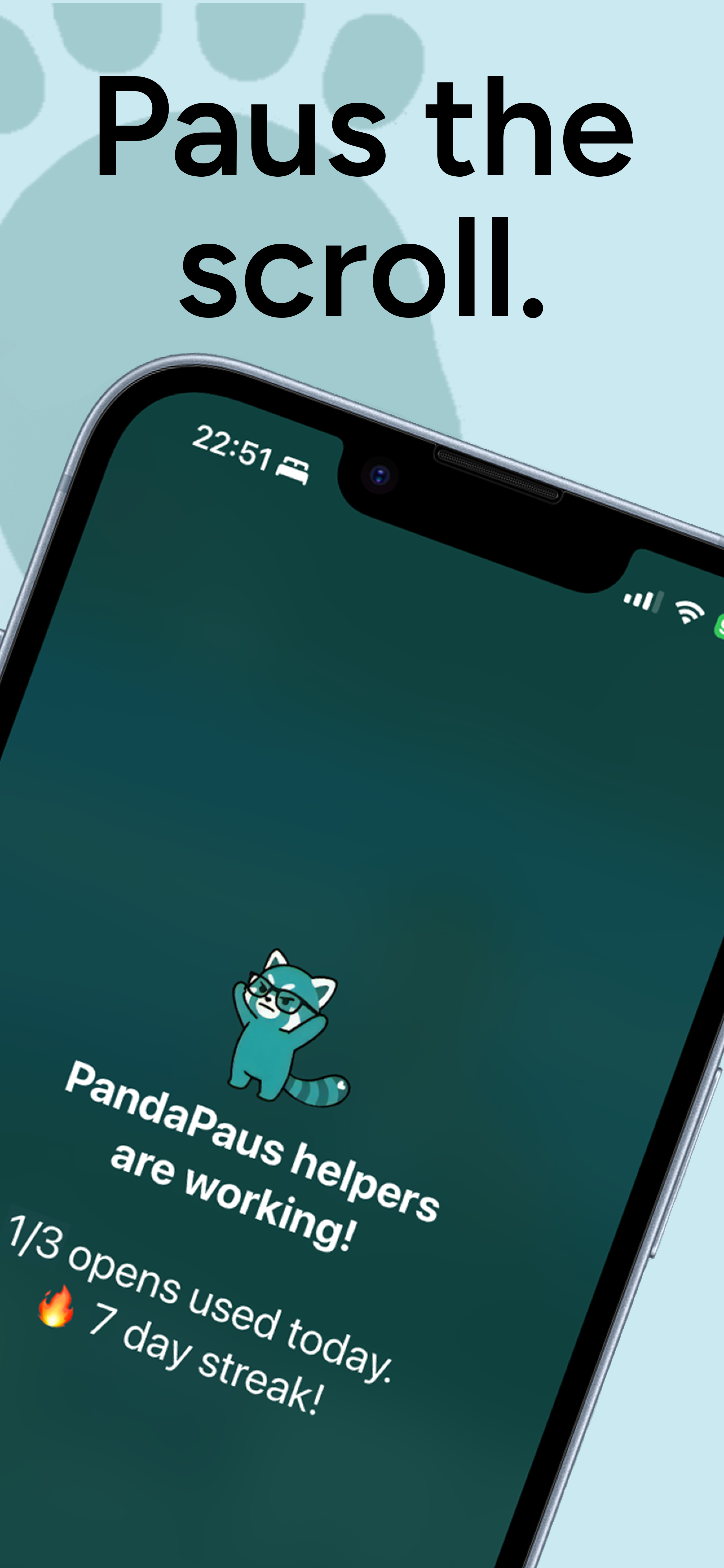 PandaPaus helper stepping in at your limit