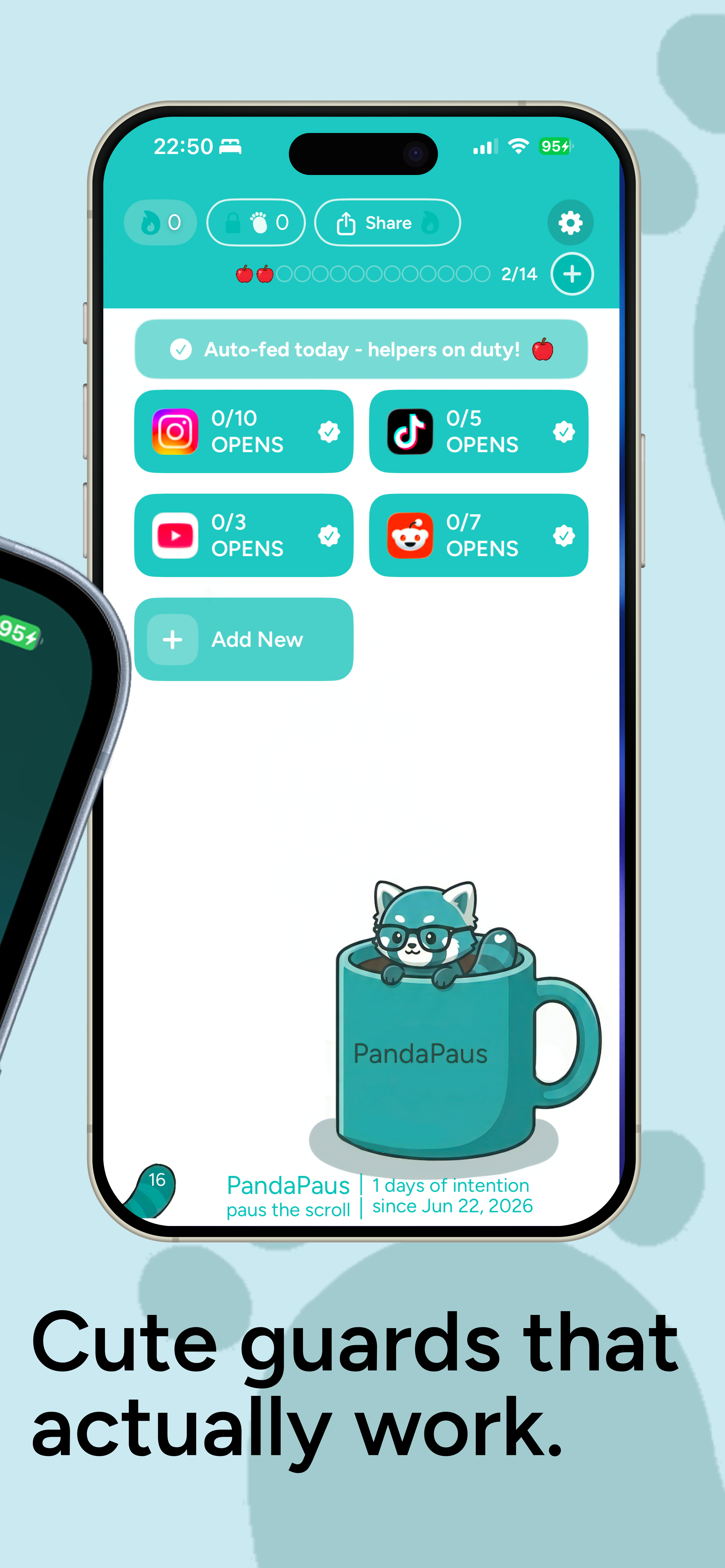 PandaPaus streak and collectibles